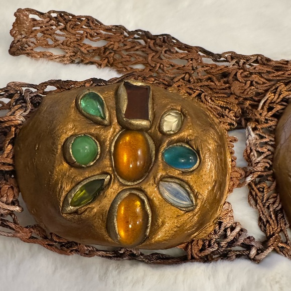 Unique Handmade Woven Bohemian Hippie Festival Belt, 1970s-1980s Era - Picture 3 of 15